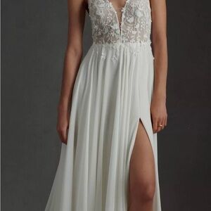 Jenny by Jenny Yoo Kelsey Chiffon Wedding Gown
